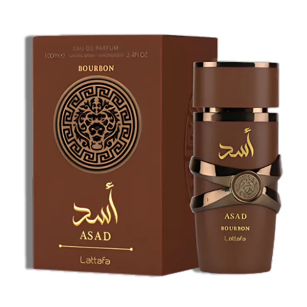 Lattafa Asad Bourbon EDP 100 ml Asad Bourbon Brown Box 100ml - Imagen 1