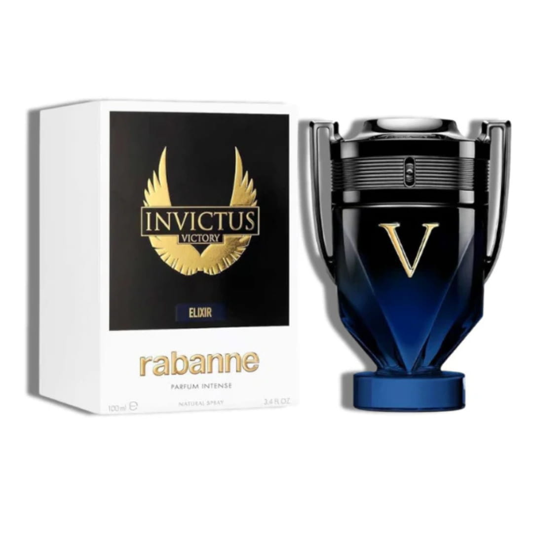 Paco Rabanne Invictus Victory Elixir Parfum Intense 100ml3.4oz Men Paco Rabanne Invictus Victory Elixir Parfum Intense 100ml3.4oz Men - Imagen 1