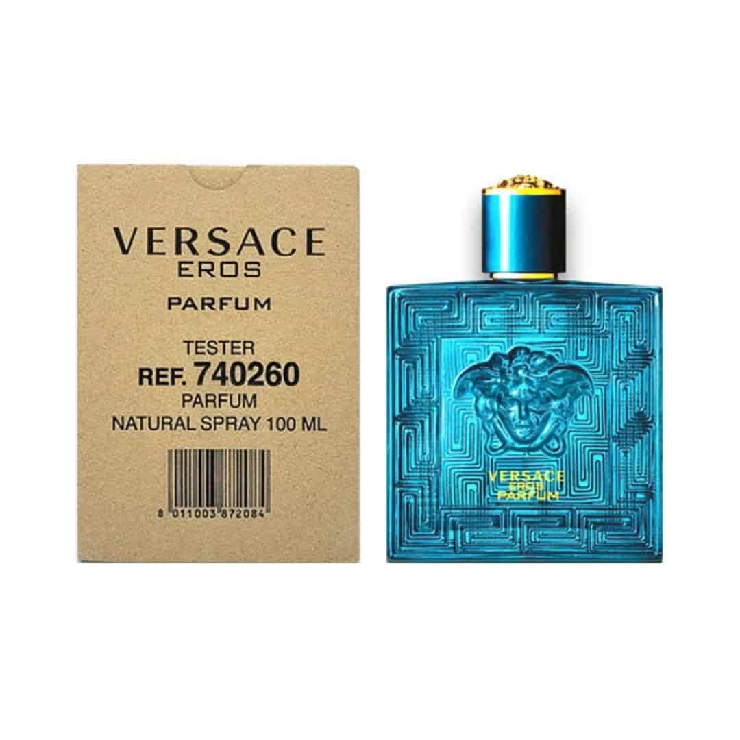 Versace Eros Men Parfum 100ml3.4 Oz - Whit Cap- TESTER Versace Eros Men Parfum 100ml3.4 Oz - Whit Cap- TESTER - Imagen 1