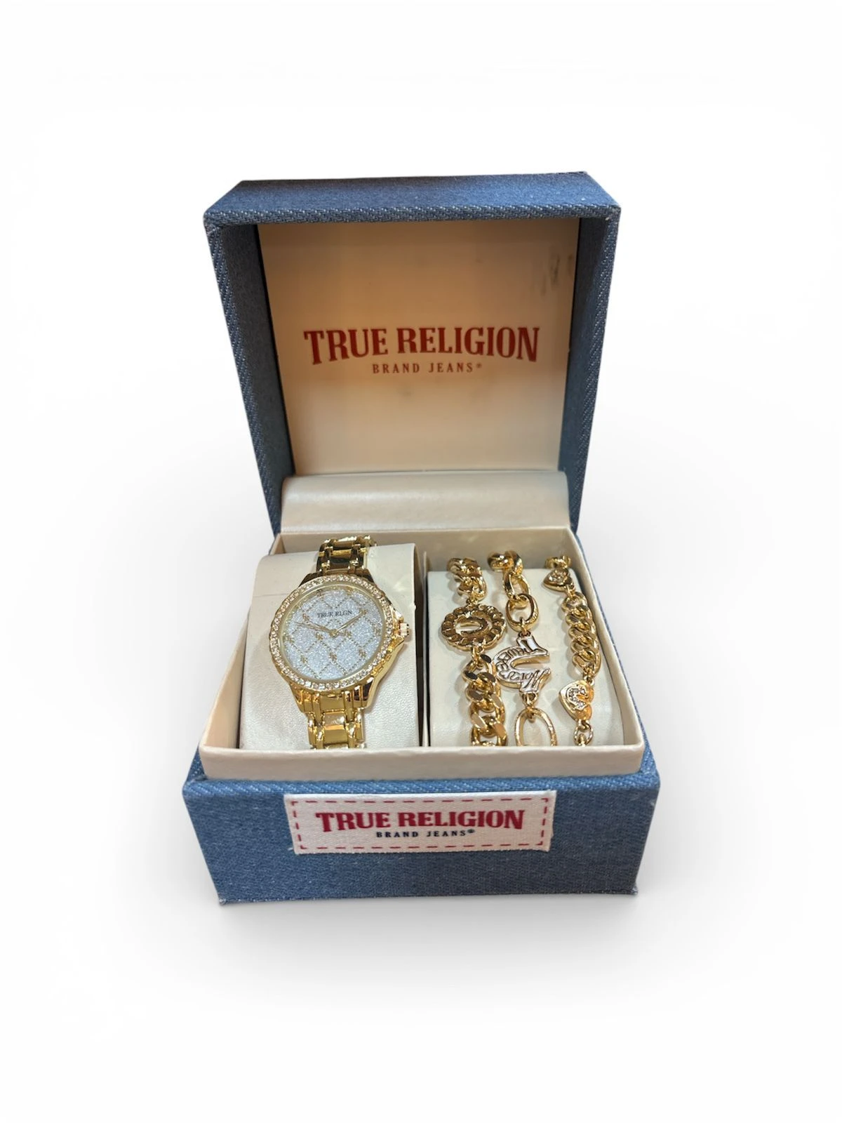 WhatsApp Image 2026-03-18 at 5.13.34 PM Set Reloj y Pulseras True Religion - Imagen 1