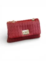 Clutch Bolso de Hombro Aldo color rojo - Imagen 2